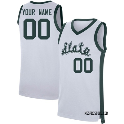 Michigan State Spartans Customizable Basketball Jersey – Best Sports Jerseys