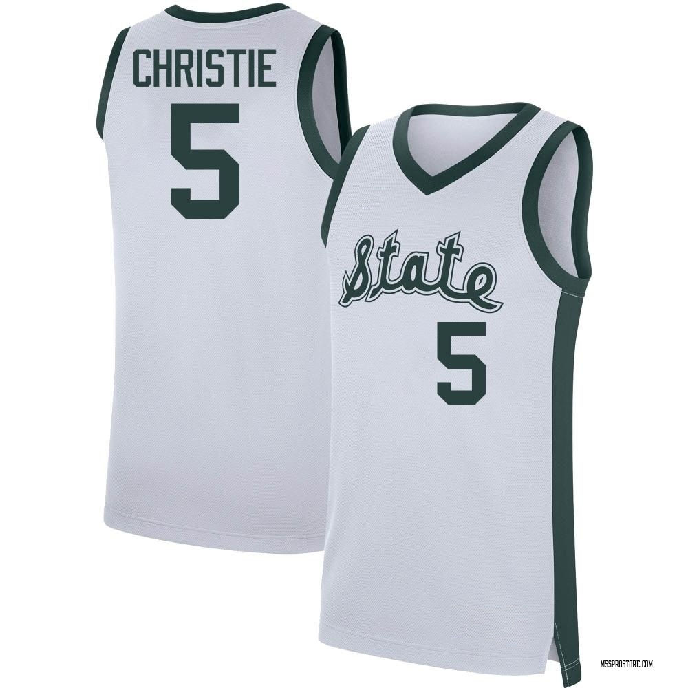 Nike Michigan State Spartans Black Limited Alternate Elite Basketball Jersey